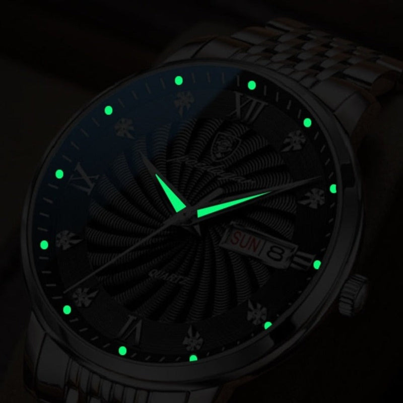 Relógio Luxo Sport - Aço Inoxidável 