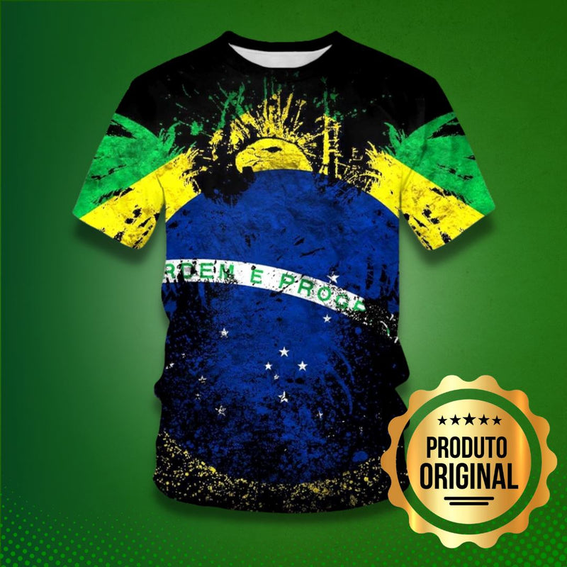 Camiseta Brasil. Branca • Patriota - Store