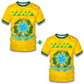 Camisetas Brasil Patriota 2022 - Compre 1 e Leve 2 Gold + Gold PP - Burn Ofertas