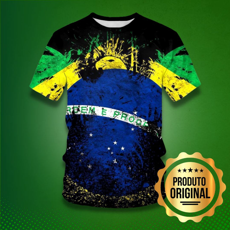 Compre 1 e Leve 2 - Camisetas Brasil Modelo 2022 Original - Burn Ofertas