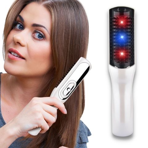 Escova Laser 2 em 1 de Crescimento Capilar - NewHair® + E-Book Exclusivo - Burn Ofertas